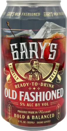 front view of bottle